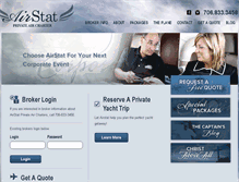 Tablet Screenshot of airstat.net